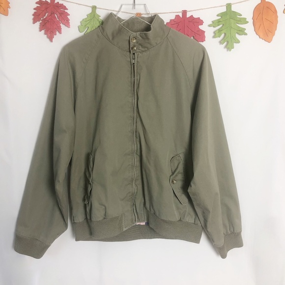 Gant Jackets & Blazers - Gant | Green Windbreaker Jacket w/ Air Slits  L